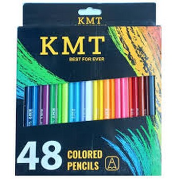 کی ام تی مداد رنگی 48 رنگ مقوایی
