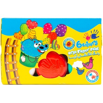 آریا رنگ انگشتی 6 رنگ 7003