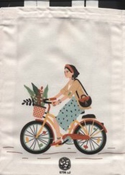 کیف پارچه ای کد 736 سایز 28*22