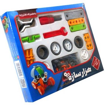 سلام بازی هزار سازه 90 قطعه مکانیک شو