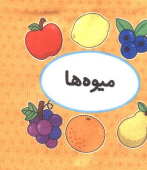 کتاب پارچه ای اولین کتاب تصویری من میوه ها